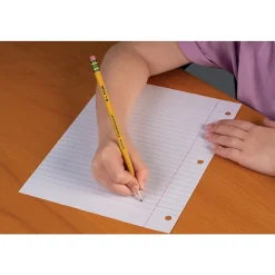 Pencils|Ticonderoga Pre-Sharpened Wooden Pencil, 2.2mm, #2 Soft Lead, Dozen (X13806X)