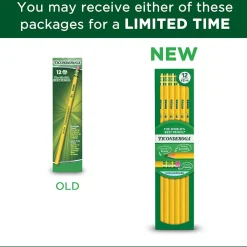 Pencils|Ticonderoga The World's Best Pencil Wooden Pencil, 2.2mm, #2 Soft Lead, 1440/Carton (X13882X-CT)