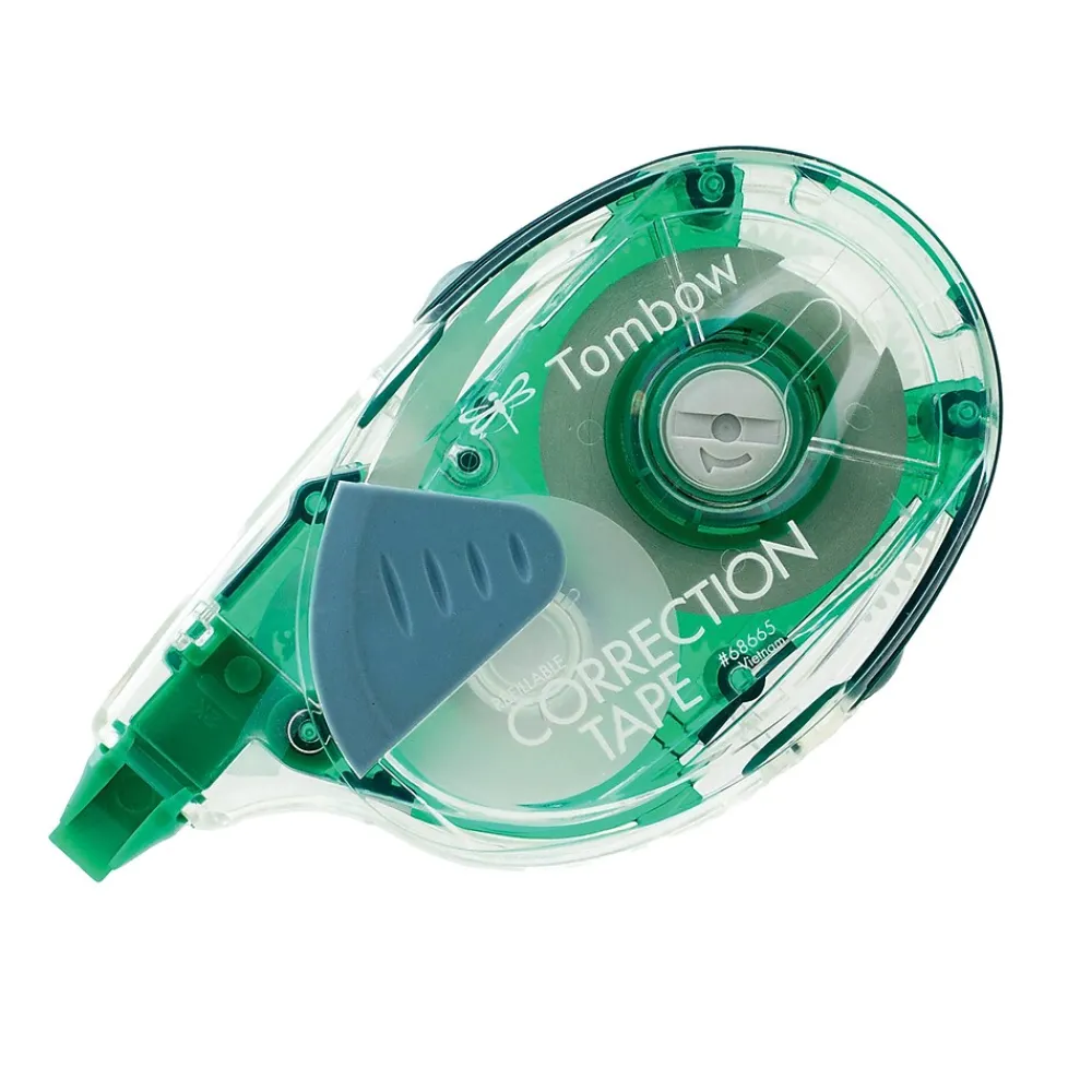 Correction & White-Out|Tombow MONO Correction Tape, White (68665)