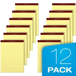 Notepads|TOPS Docket Gold Notepads, 8.5
