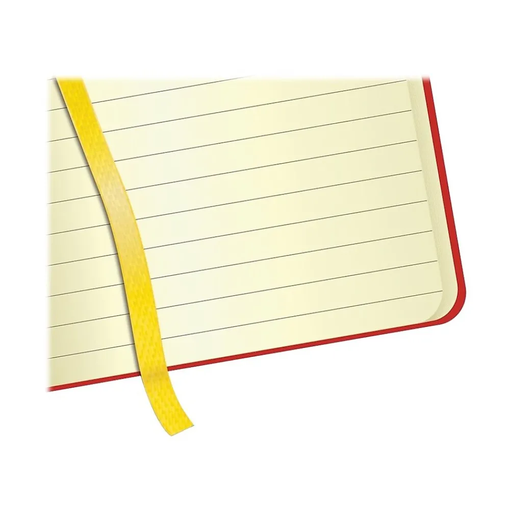 Journals|TOPS Idea Collective Journal, 5" x 8.25", Wide Ruled, Red, 240 Pages (56873)