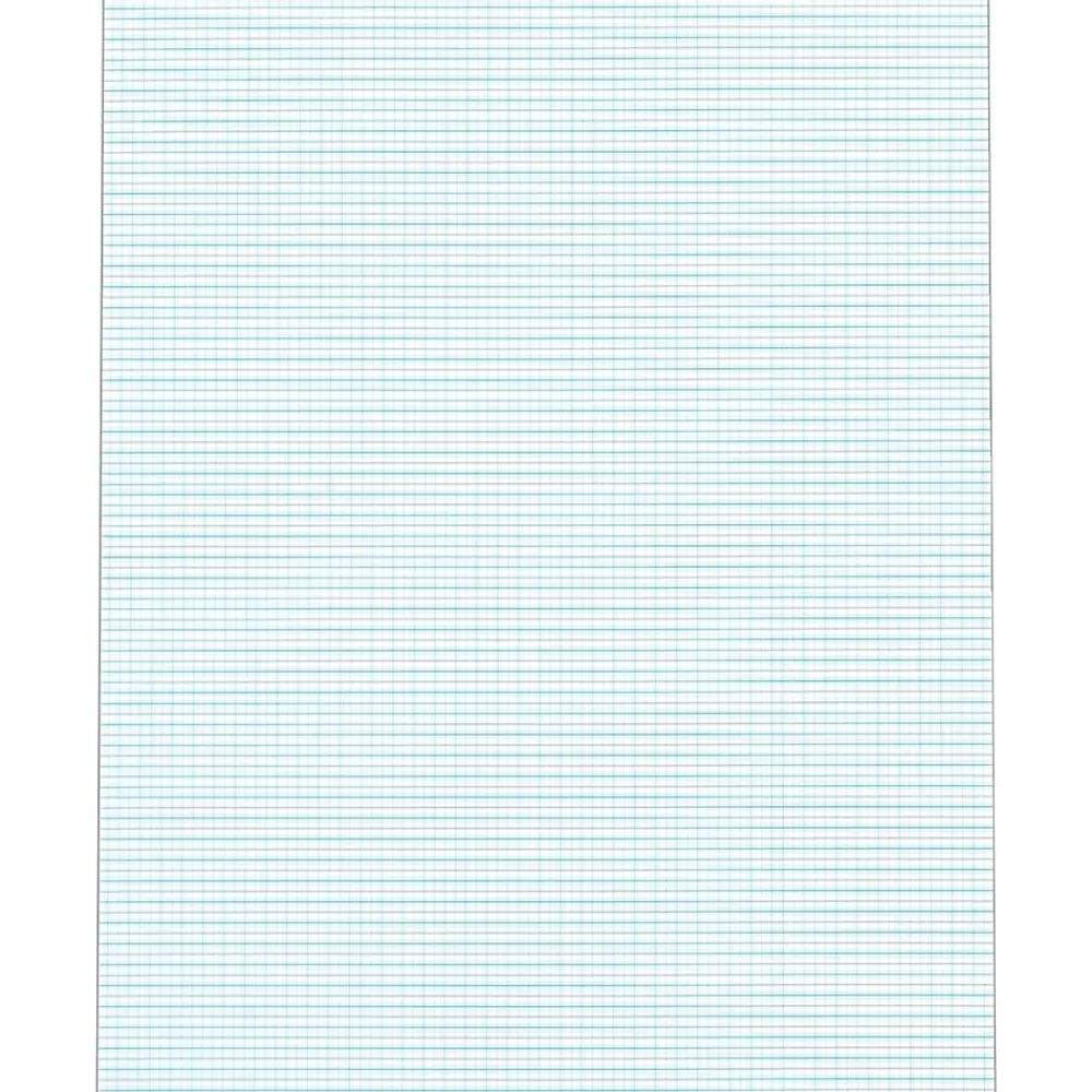 Notepads|TOPS Notepad, 8.5" x 11", Graph Ruled, White, 50 Sheets/Pad (33101)