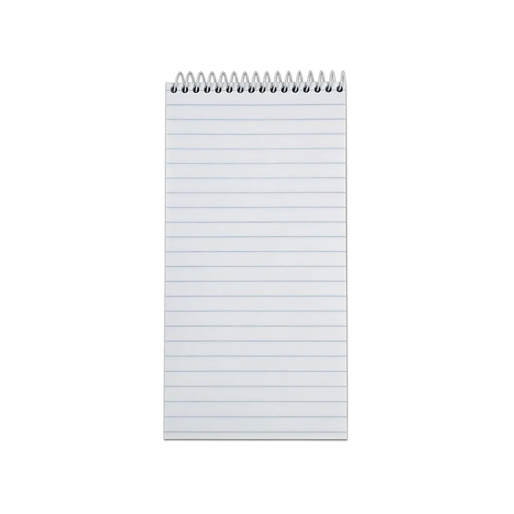 Notepads|TOPS Notepads, 4" x 8", Gregg, White, 70 Sheets/Pad, 12 Pads/Pack (TOP 80304)