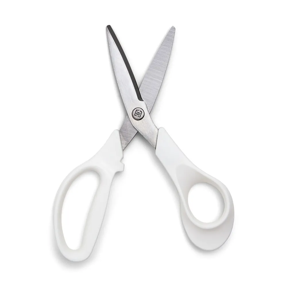 Scissors|TRU RED ™ 7" Stainless Steel Scissors, Straight Handle, 2/Pack (TR55034)