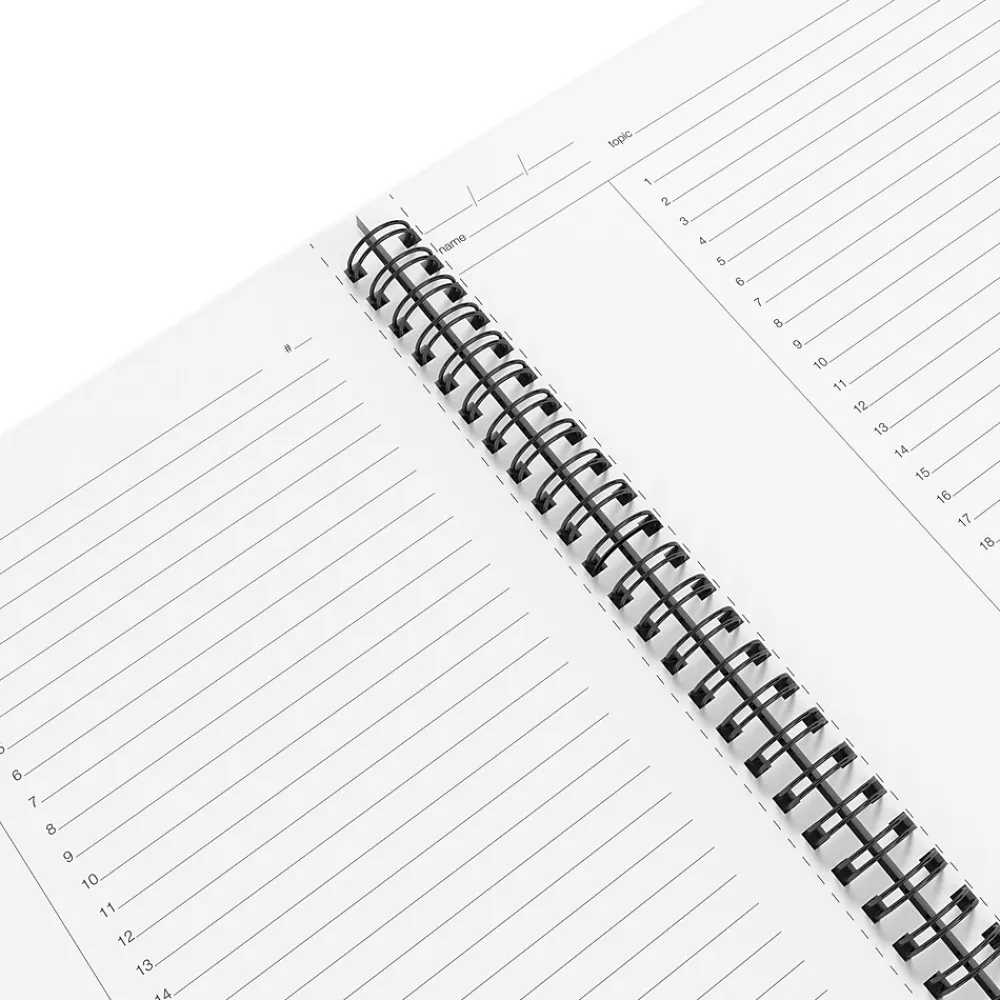 Subject Notebooks|TRU RED ™ Medium Soft Cover Project Planner Notebook, Black (TR54989)