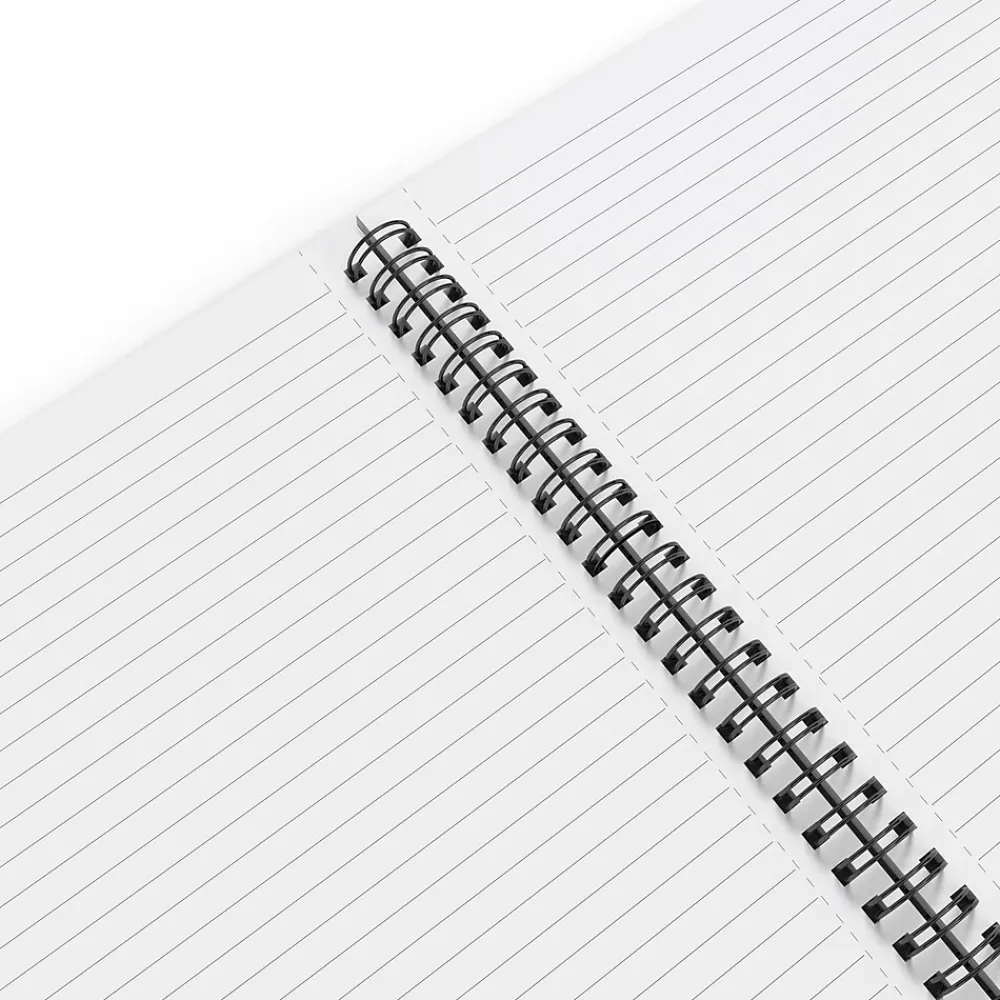 Subject Notebooks|TRU RED ™ Medium Soft Cover Ruled Notebook, Black (TR54987)
