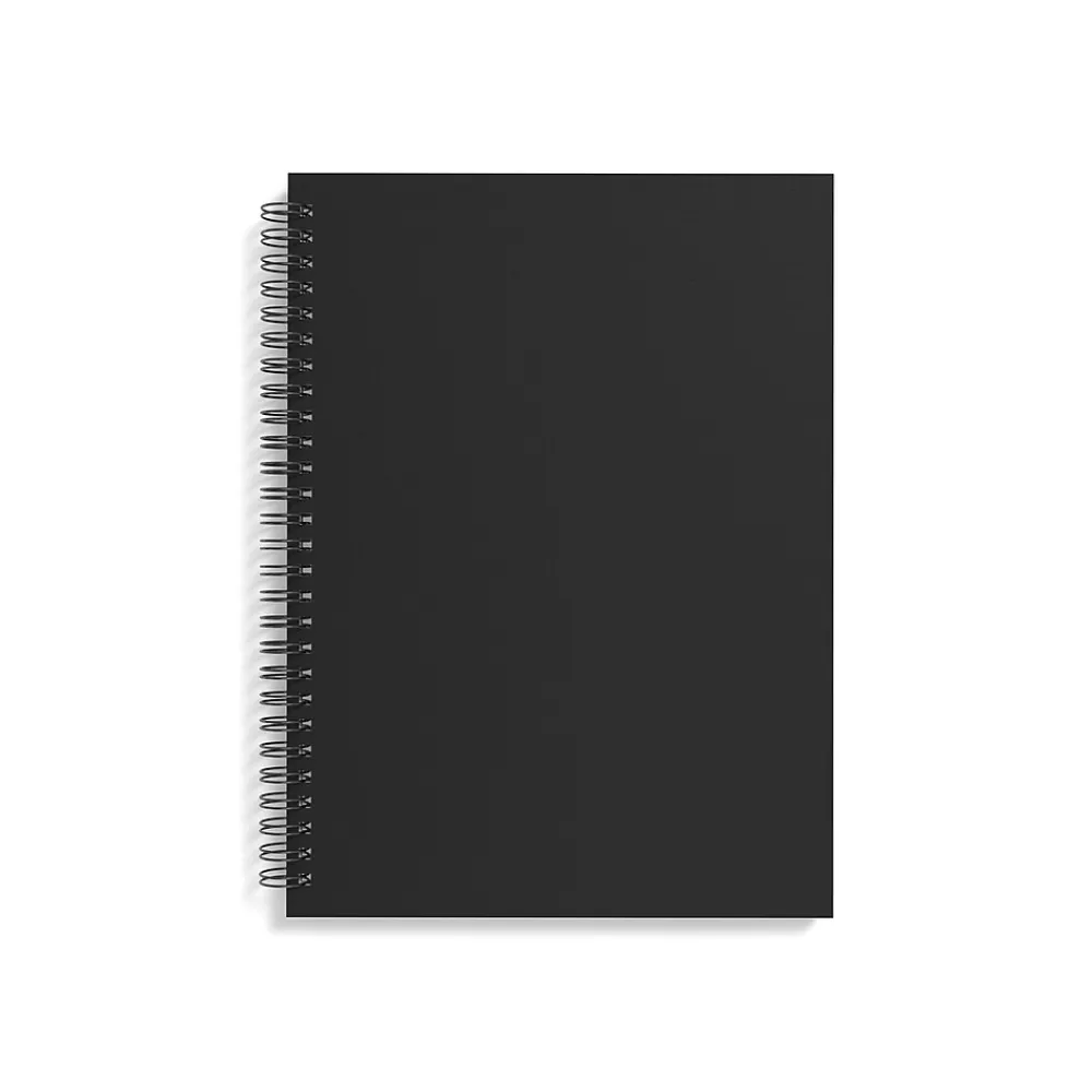 Subject Notebooks|TRU RED ™ Medium Soft Cover Meeting Notebook, Black (TR54988)