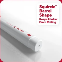 Markers|TRU RED ™ Pen Dry Erase Markers, Fine Tip, Assorted, 8/Pack (TR61443/TR56881)
