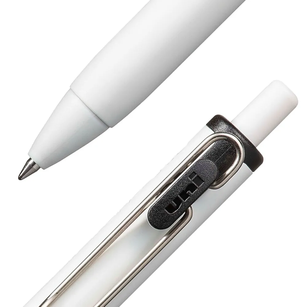 Pens|uni-ball uni one Retractable Gel Pens, Medium Point, 0.7mm, Black Ink, Dozen (70362)