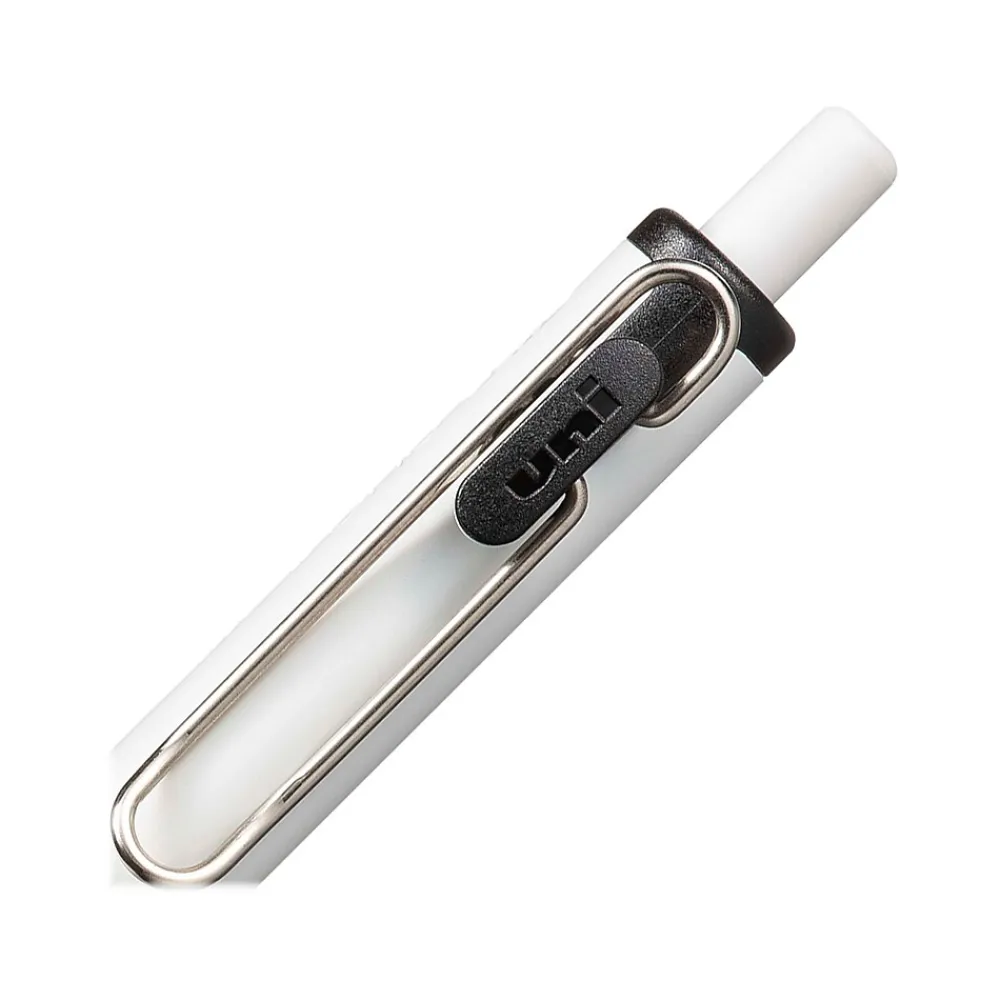 Pens|uni-ball uni one Retractable Gel Pens, Medium Point, 0.7mm, Black Ink, Dozen (70362)