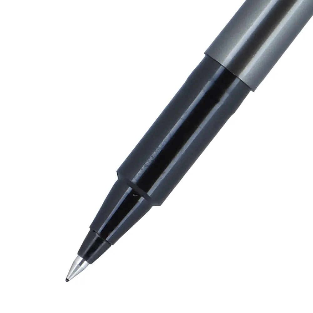 Pens|uni-ball Deluxe Rollerball Pens, Micro Point, Black Ink, 12/Pack (60025)