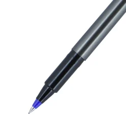 Pens|uni-ball Deluxe Rollerball Pens, Micro Point, Blue Ink, 12/Pack (60027)