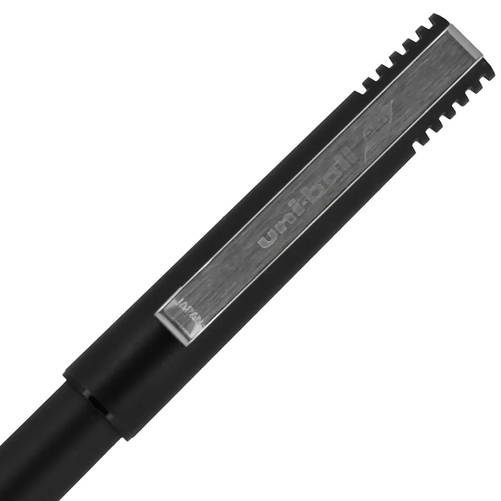 Pens|Uni ball Roller Pen, Micro Point, 0.5mm, Green Ink, Dozen (60154)