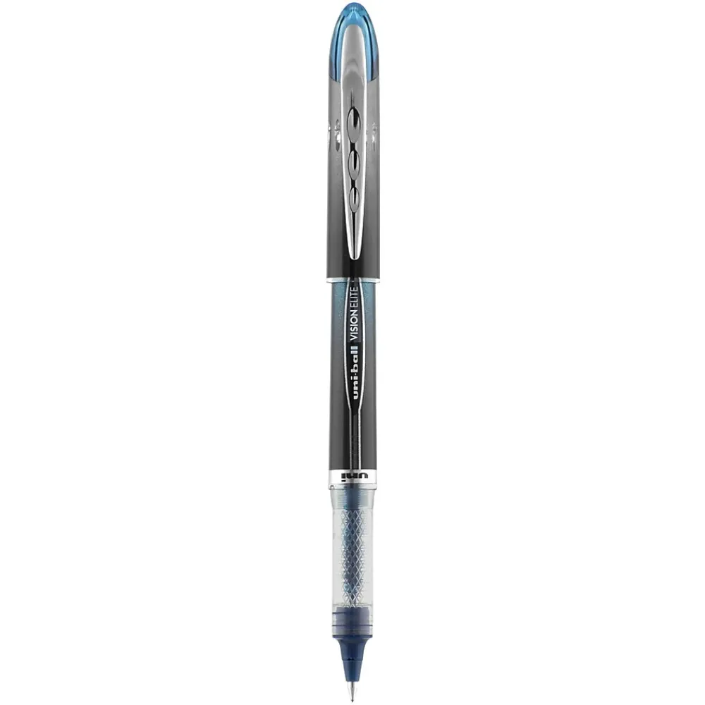 Pens|uni-ball uniball Vision Elite BLX Rollerball Pens, Micro Point, 0.5mm, Blue Ink (69020)