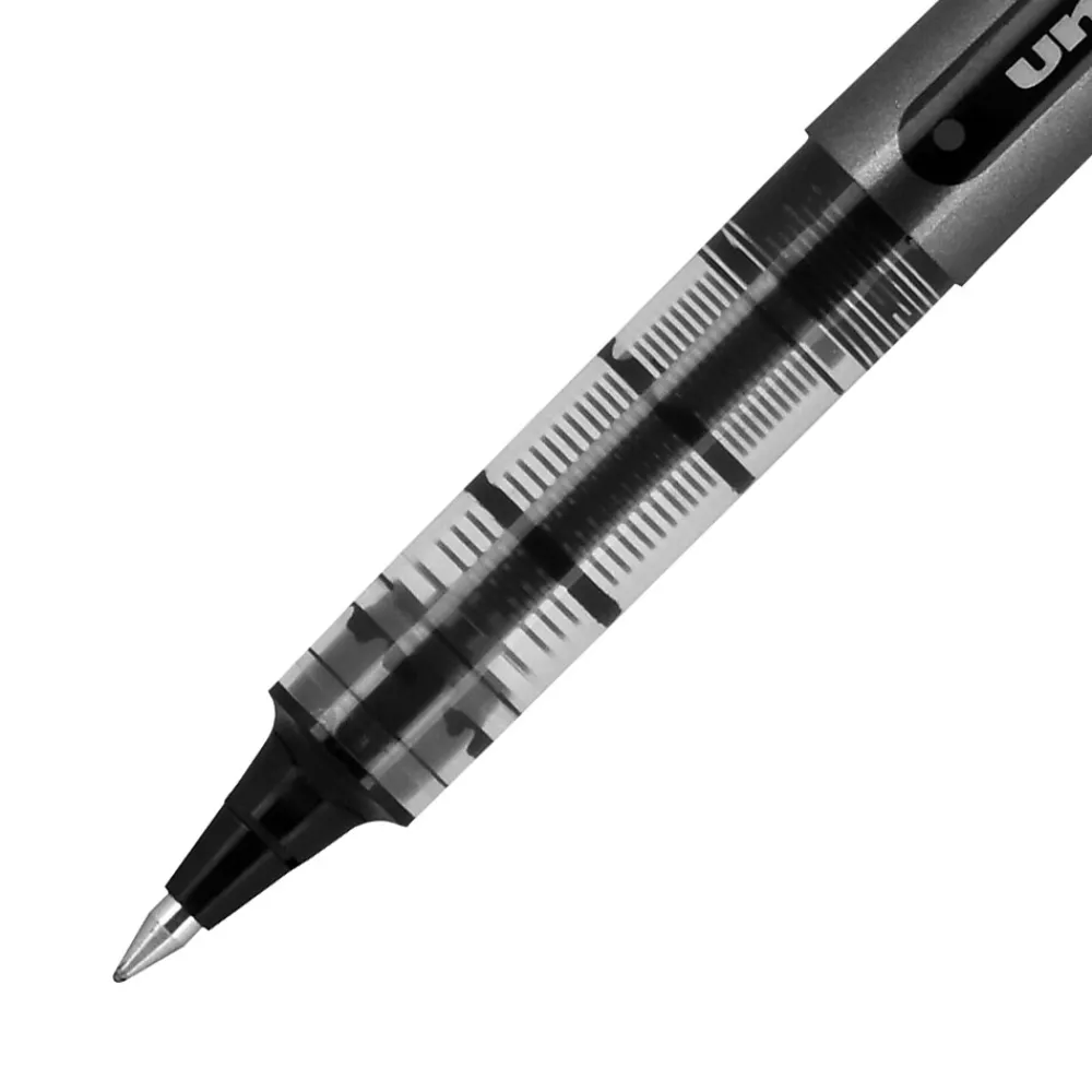 Pens|uni-ball uniball Vision Rollerball Pens, Micro Point, 0.5mm, Black Ink (60106)