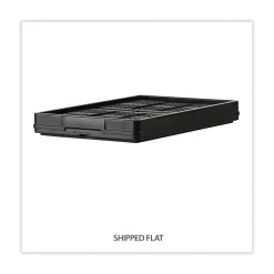 File Storage|Universal Filing/Storage Tote, Black, 10 1/4