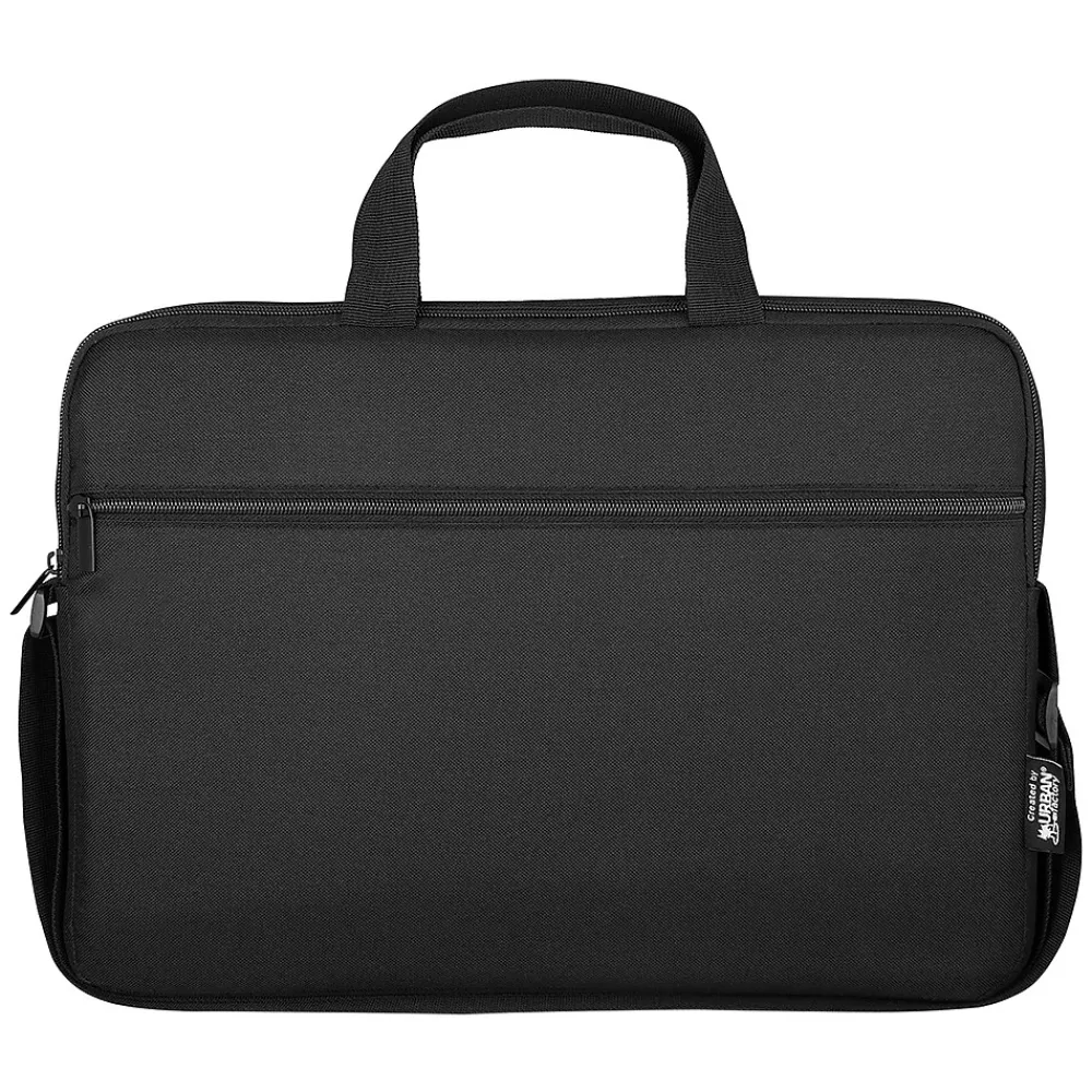 Laptop Bags|Urban Factory NYLEE 17.3" Polyester Water Resistant Laptop Bag, Black (UBFTLS17UF)