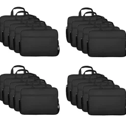 Laptop Bags|Urban Factory NYLEE 15.6" Polyester Water Resistant Laptop Bag, Black, 20/Pack (KIT15UBFX20PKSTP)