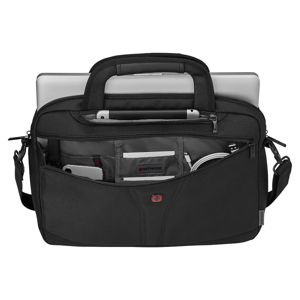 Laptop Bags|Wenger BC Up 14" Polyester Laptop Bag, Black (606462)