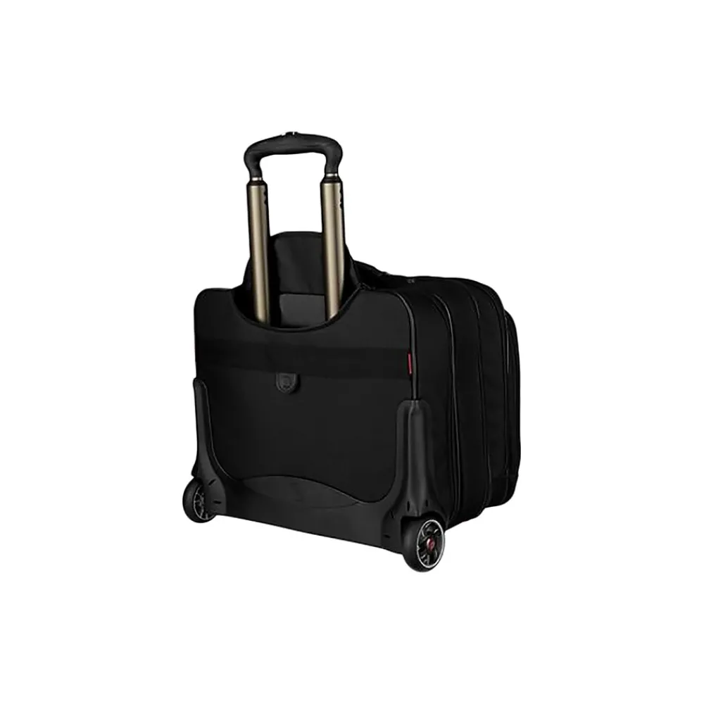 Laptop Bags|Wenger Patriot II Two Piece 17" Polyester Rolling Laptop Bag, Black (602685)
