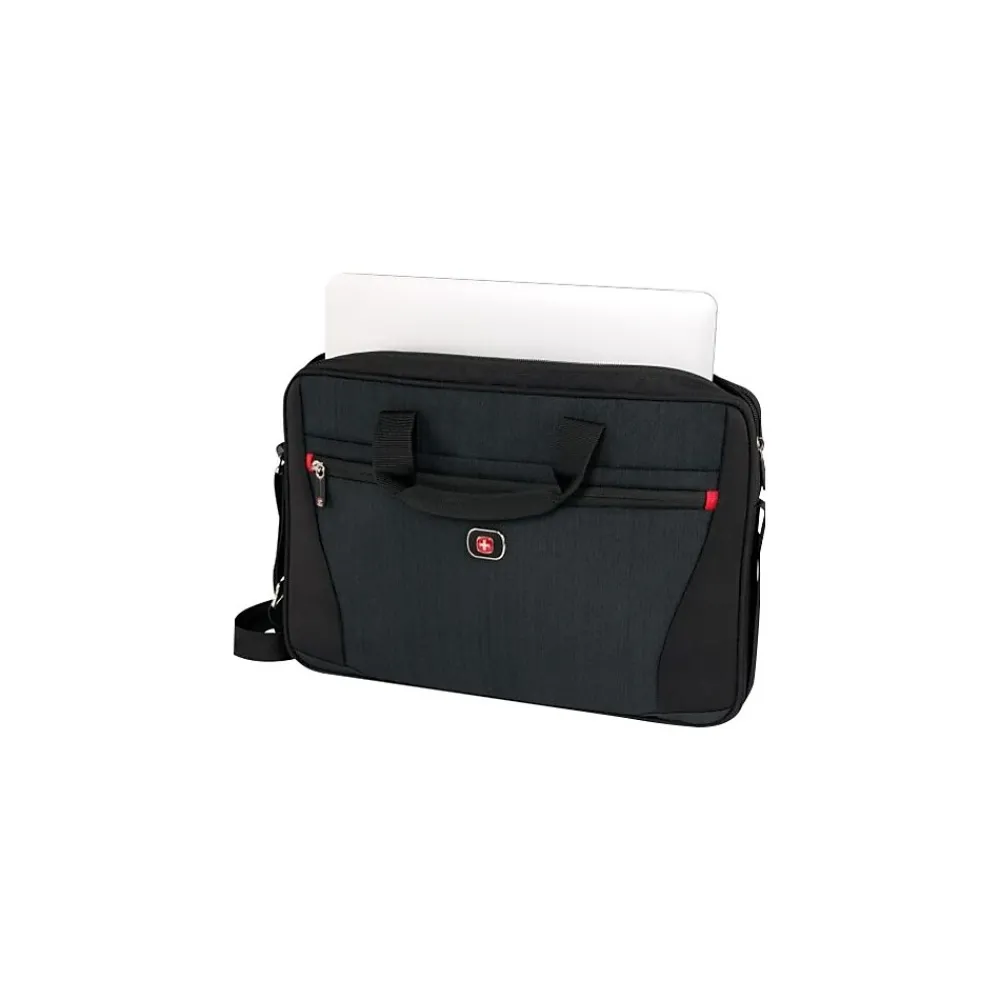 Laptop Bags|Wenger Structure 14" Plastic Laptop Bag, Black (28042090)