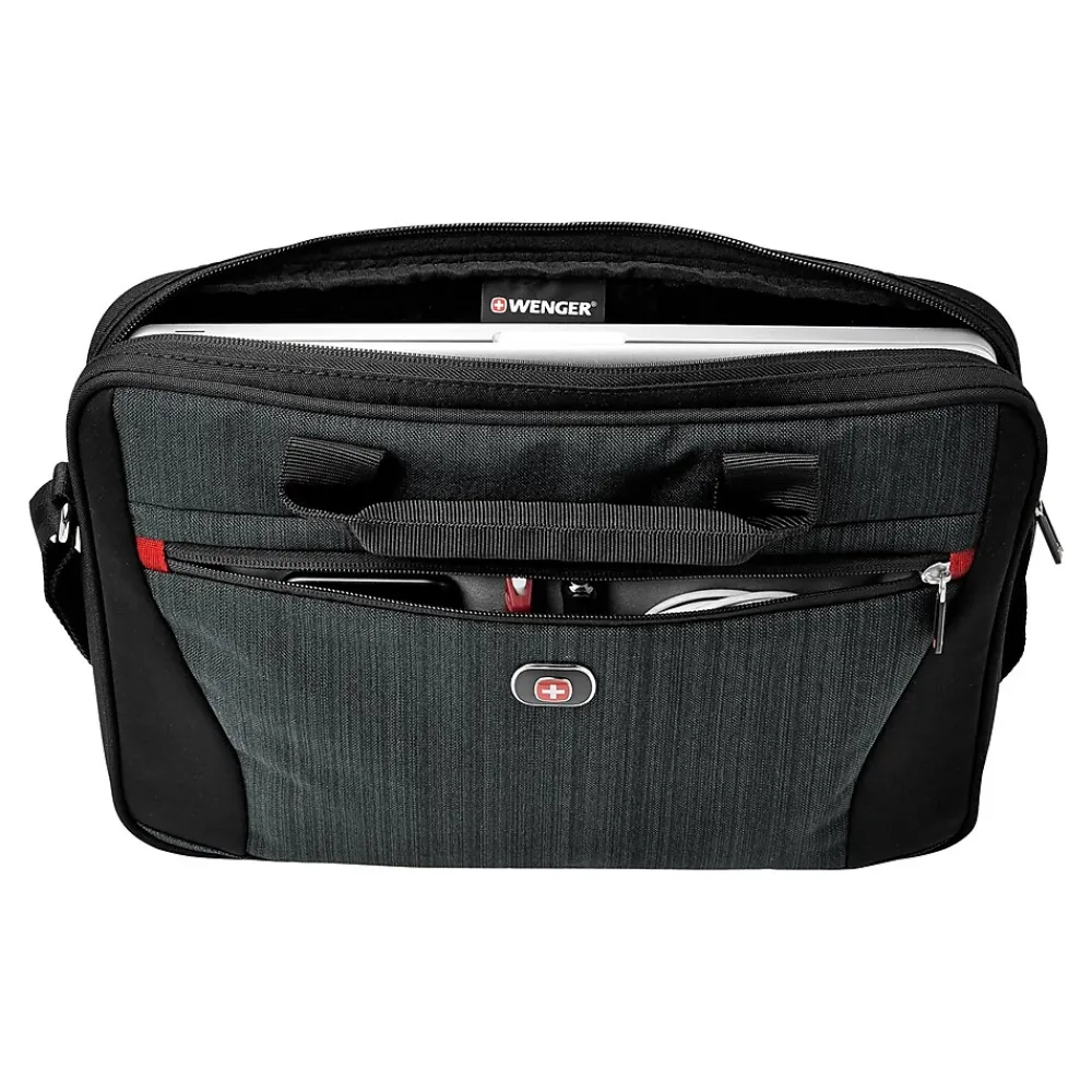 Laptop Bags|Wenger Structure 14" Plastic Laptop Bag, Black (28042090)