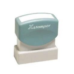 Stamps & Stamp Pads|Cosco Xstamper 2-Color Title Stamps, "RECEIVED" Blue/Red Ink (036033)