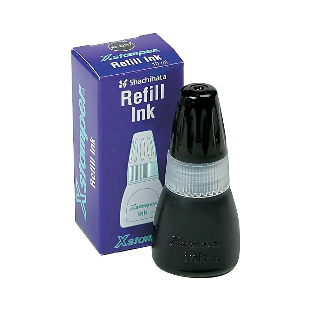 Stamps & Stamp Pads|Xstamper Ink Refill, Black Ink (036038)