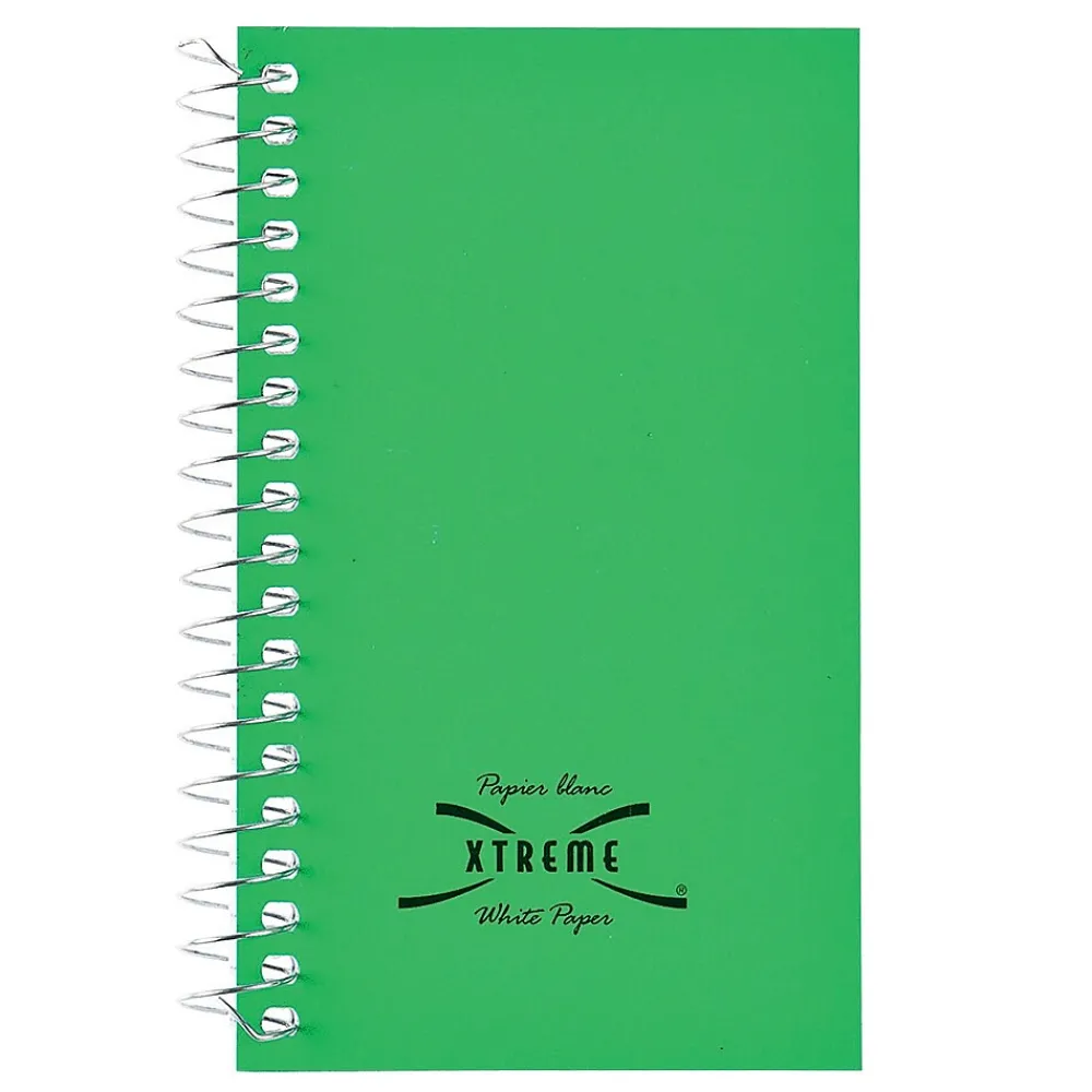 Notepads|Xtreme Memo Pad, 3" x 5", Narrow Ruled, Assorted Colors, 60 Sheets/Pad, 1 Pad/Pack (31220)