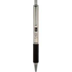 Pens|Zebra F-402 Retractable Ballpoint Pen, Fine Point, 0.7mm, Black Ink (ZEB29210)